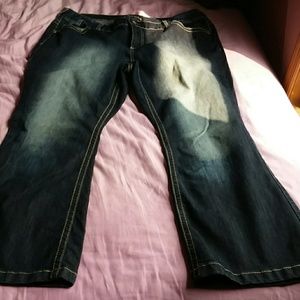 Size 22 Maurices flare jeans